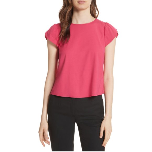 Joie Tops - JOIE Stellany Split Back Top In Hacienda, Size XS, pink